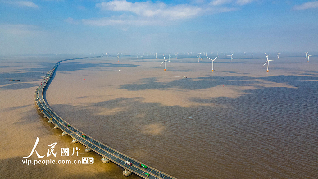 上海：東海大橋海上風電場美景如畫【2】
