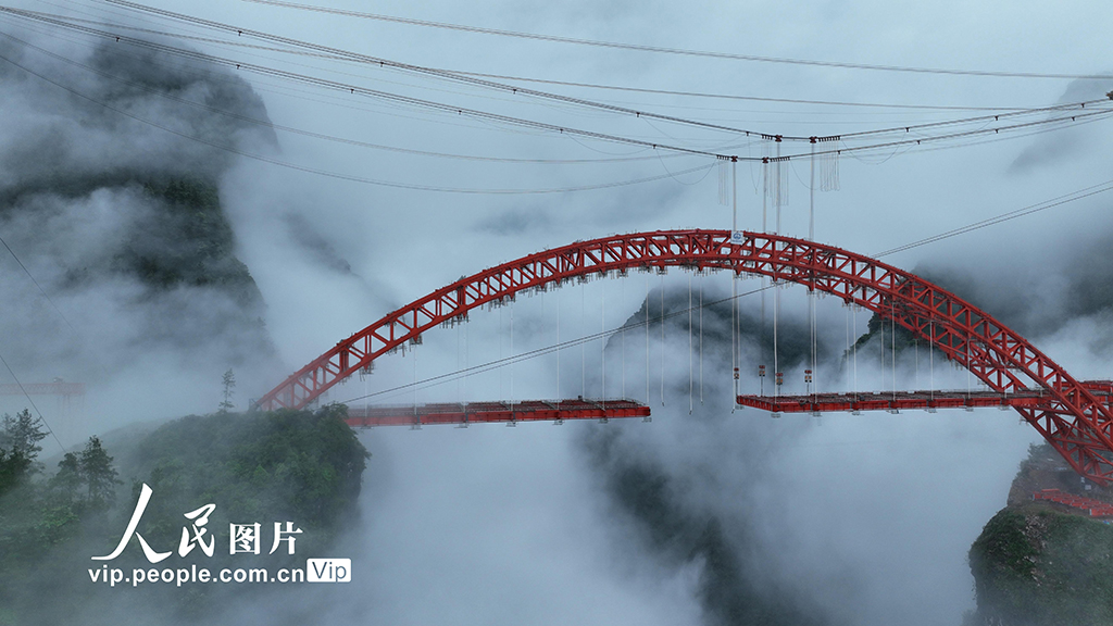 湖北鶴峰：雲端飛“虹”【6】