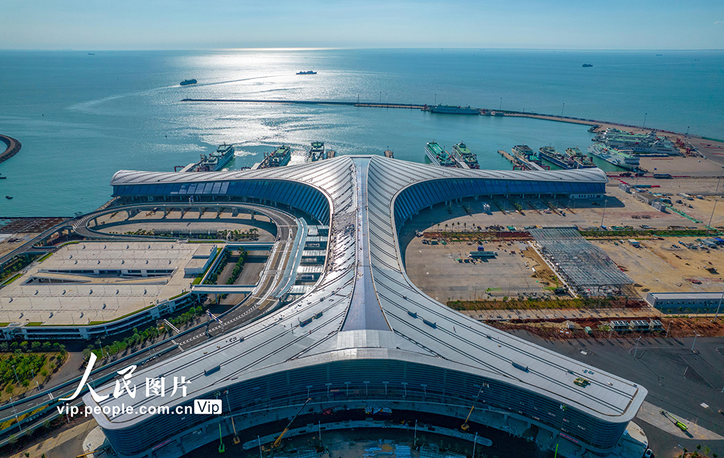 海南省海口市新海港綜合交通樞紐站項目進入沖刺階段
