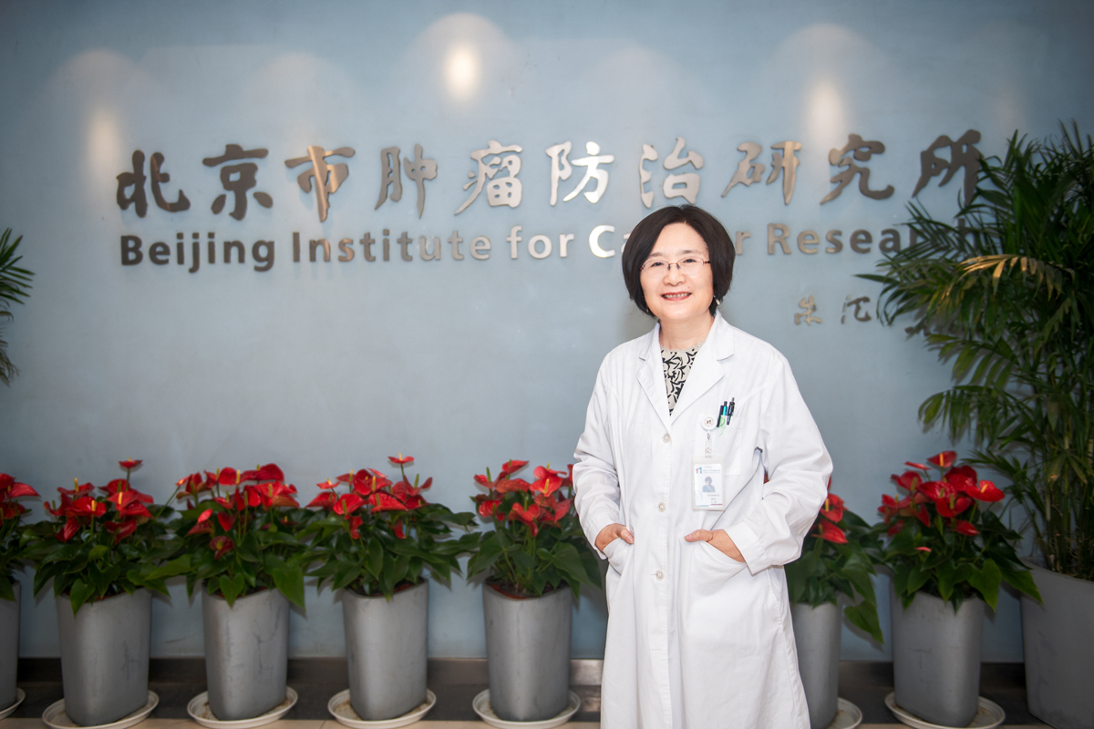 北京大學腫瘤醫院消化腫瘤內科主任、博士生導師沈琳。吳波攝