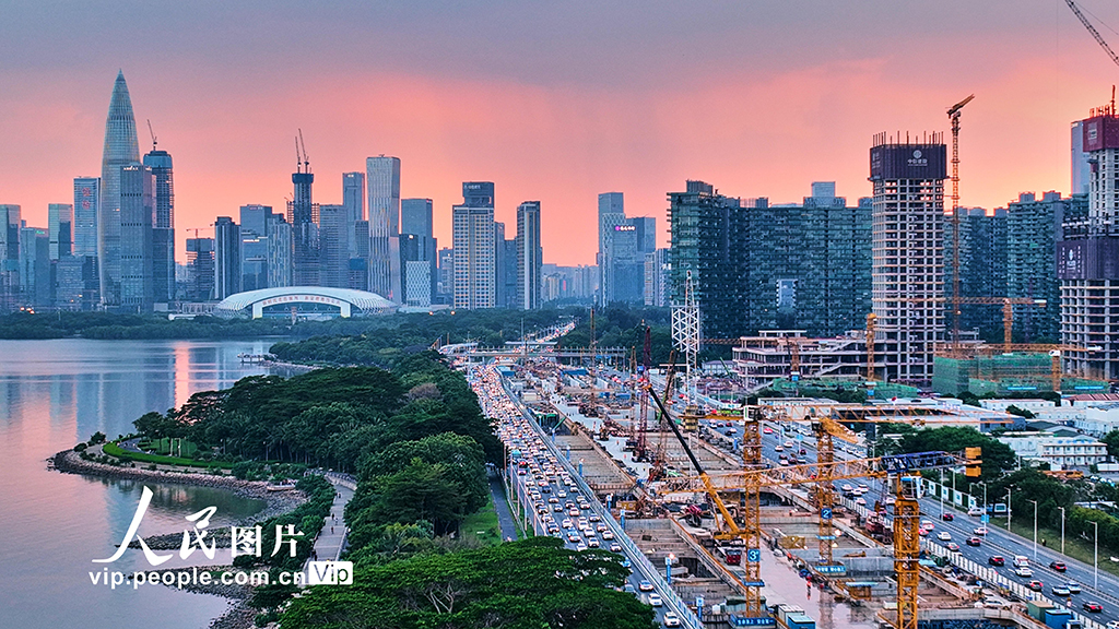 深圳滨海大道综合改造工程项目建设有序推进