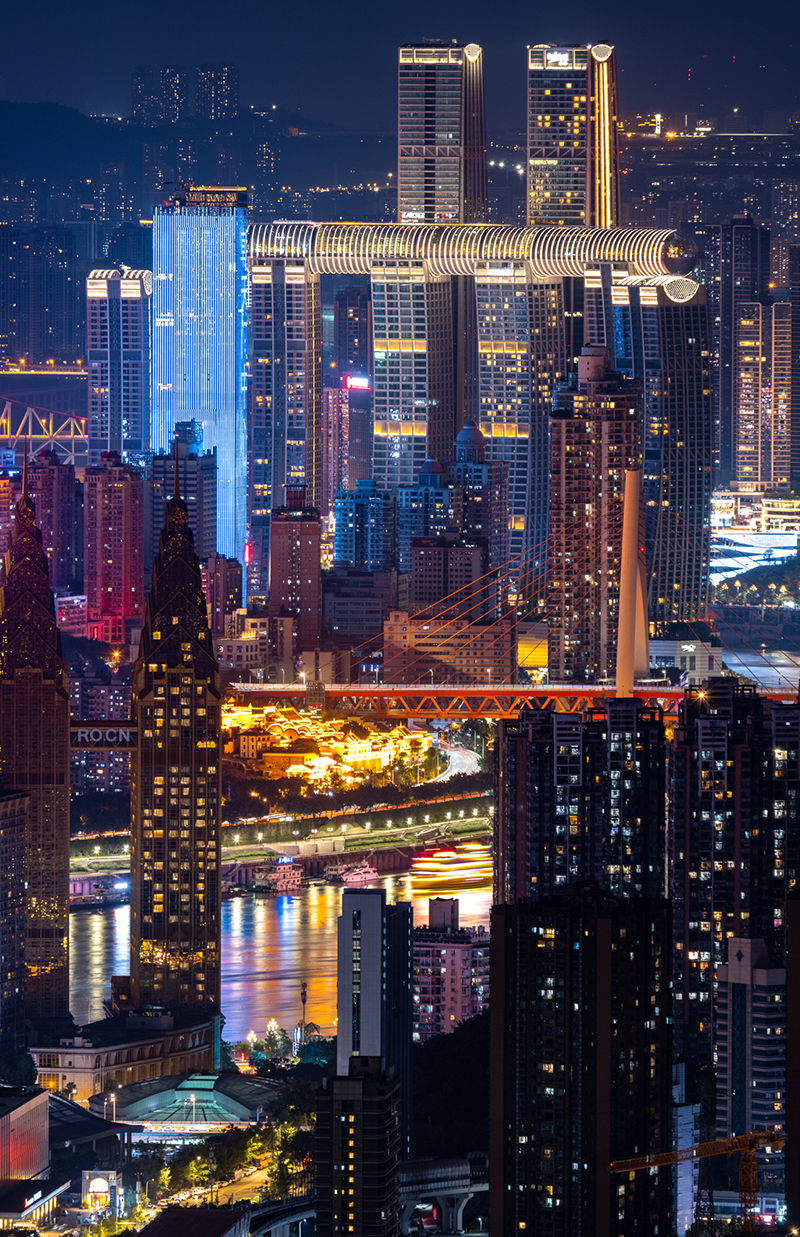 《城市夜色》摄影：张坤琨