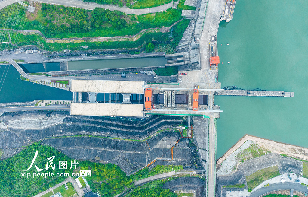 湖北宜昌：三峽升船機啟動第三次計劃性停航檢修
