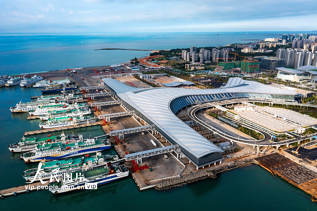 海南：海口新海港综合交通枢纽站项目进入收尾阶段