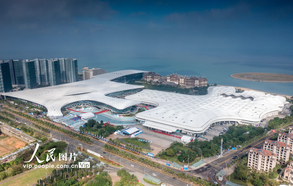  12月15日拍攝的海南國際會展中心。