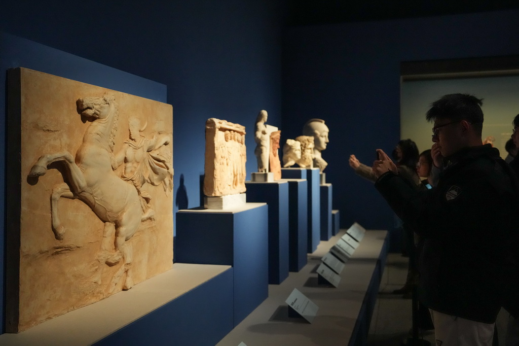 “神話國度 璀璨愛琴海——古希臘文明史詩”展在長沙展出