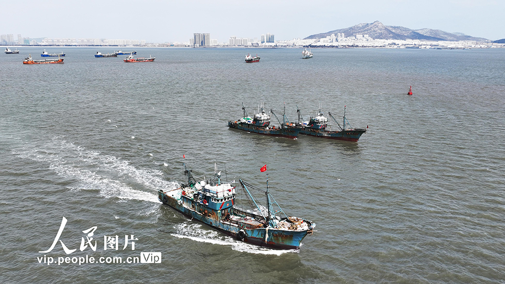 山東榮成：節后漁船出海捕撈【3】