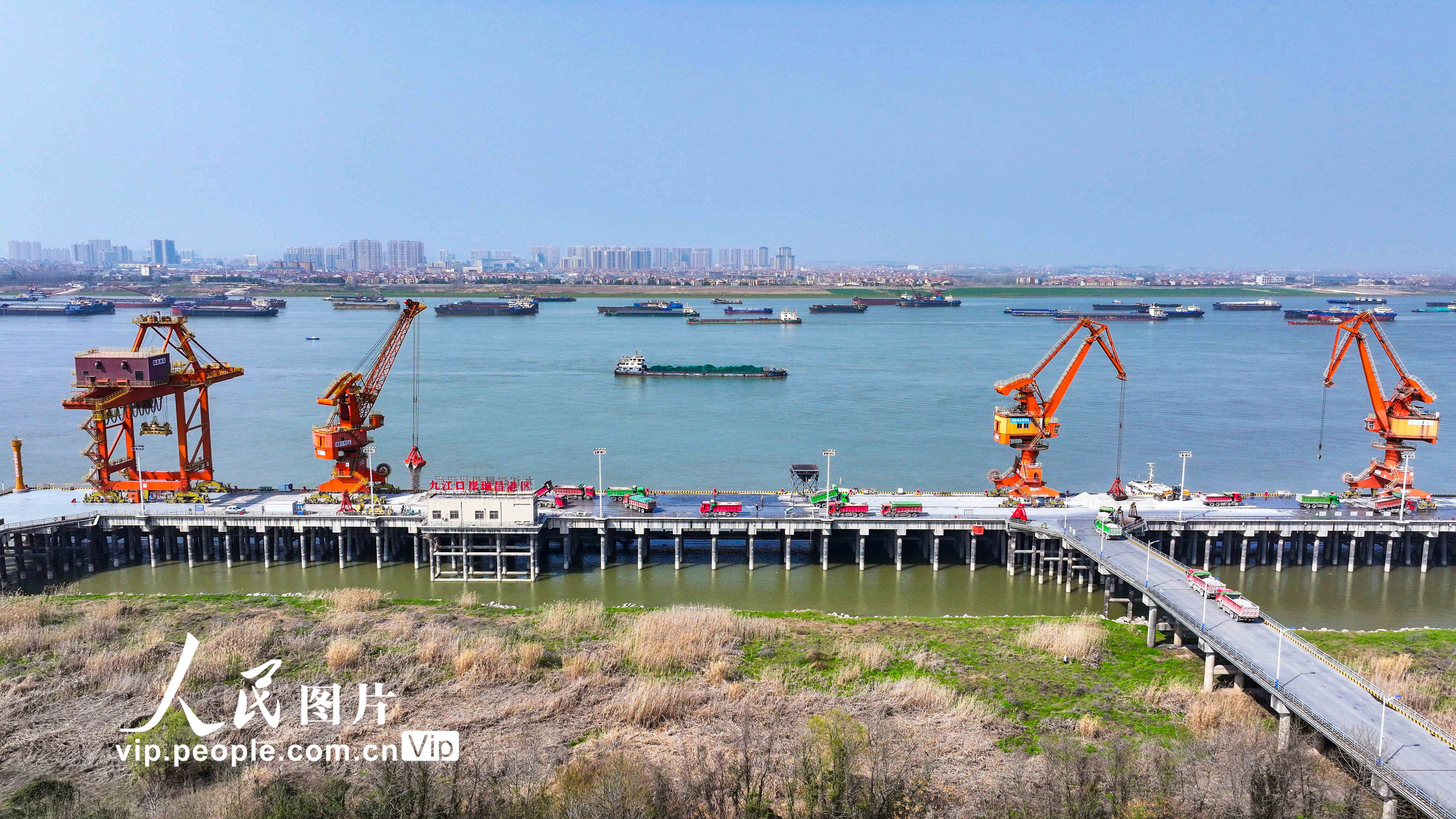 2024��3��11�գ�����ʡ�Ž����������������ͷ�������ͳ������ڽ���װж��ҵ���ֳ�һƬ��æ��