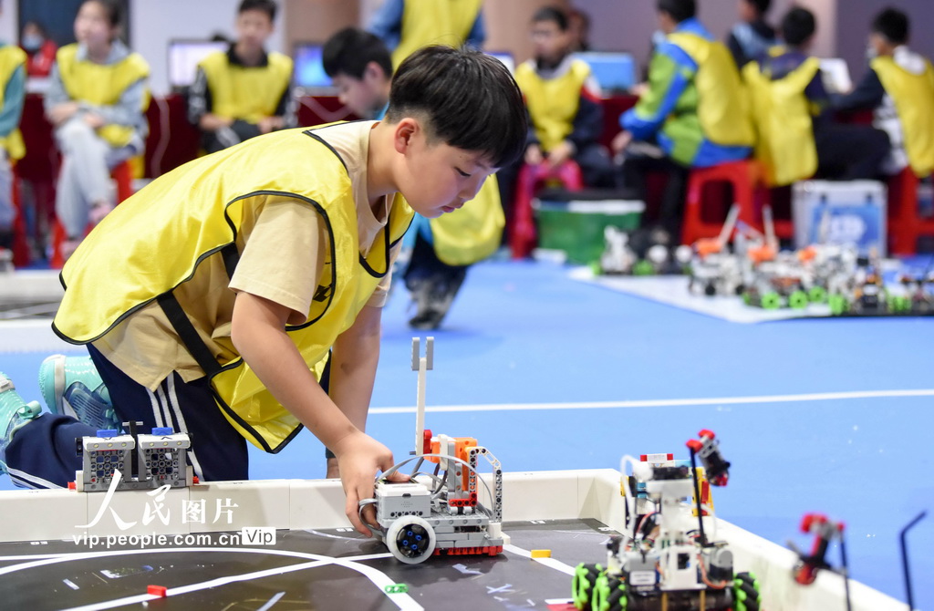 安徽銅陵：青少年機器人競賽舉行【4】