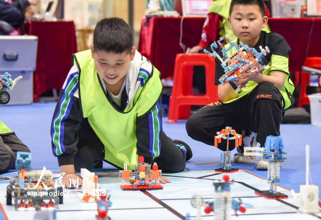 安徽銅陵：青少年機器人競賽舉行【5】