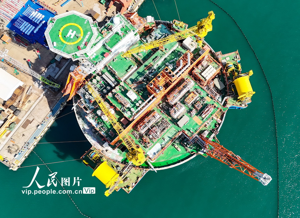 山東青島：亞洲首艘圓筒型海上油氣加工廠建造完工【5】