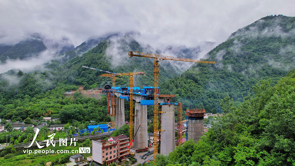 陝西商洛：西康高鐵建設有序推進【7】