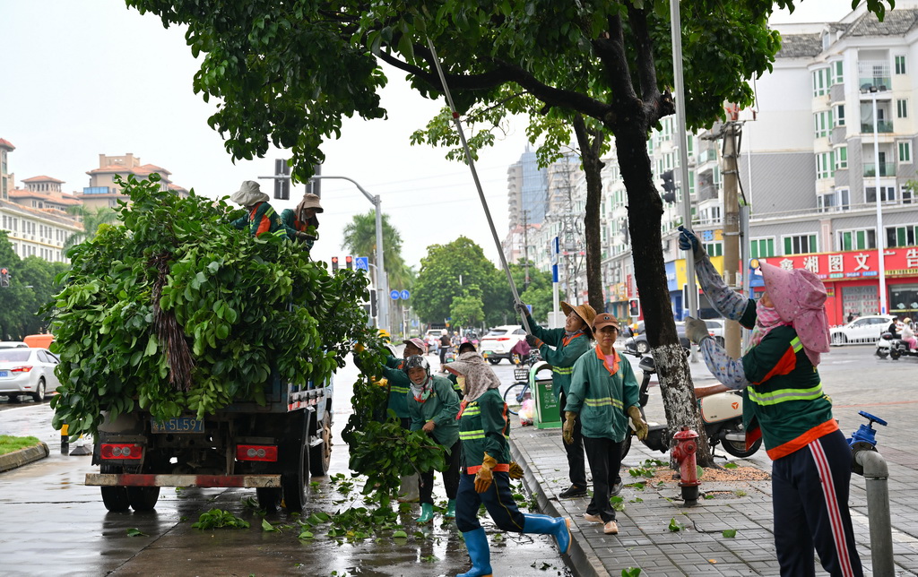 海南：應對超強台風“摩羯”