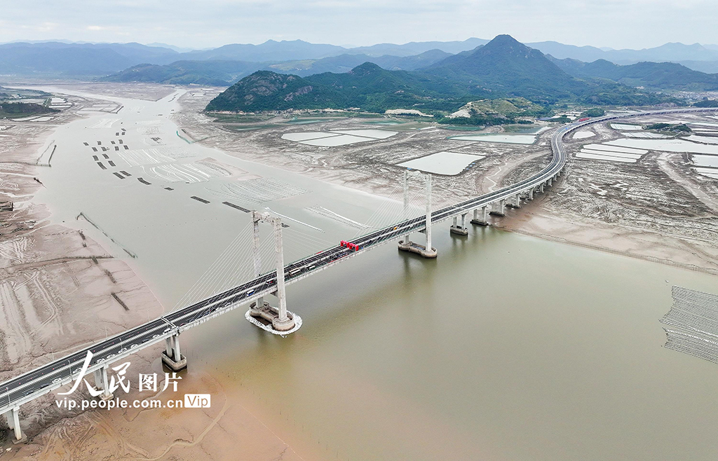 浙江台州：228國道三門園裡至寧海一市段公路三門段全線通車