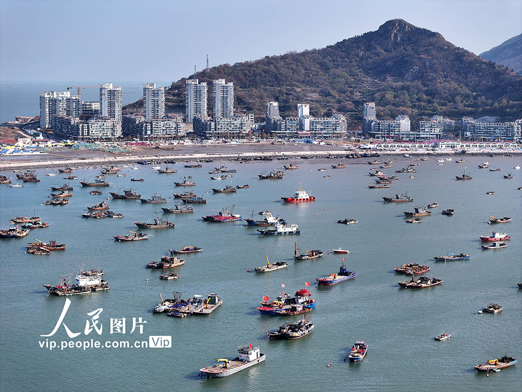 江苏连云港：渔船回港躲避寒潮大风【3】