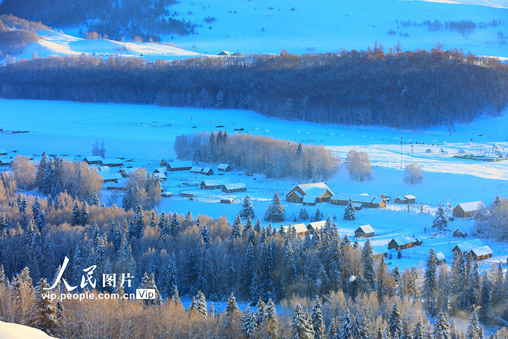 新疆布尔津：禾木雪景梦幻 宛若童话世界【5】