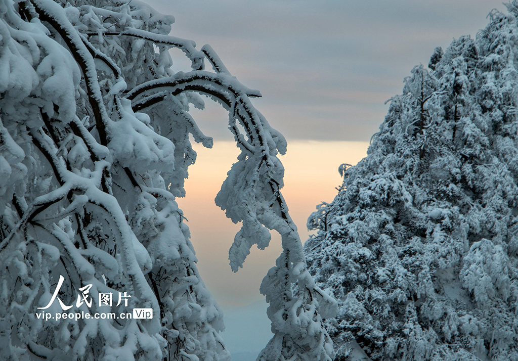 四川乐山：峨眉山冰雪旅游持续升温【5】