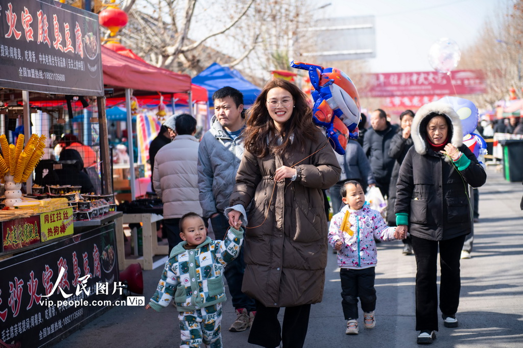 江苏宿迁：传统庙会热闹非凡【3】