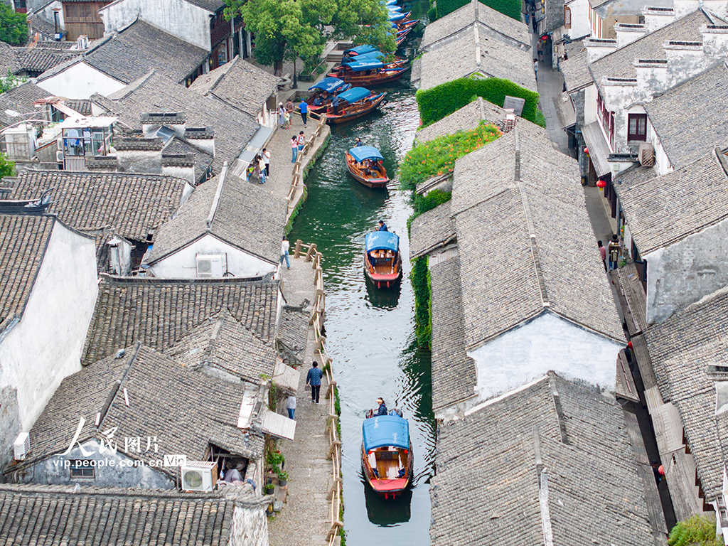 江蘇昆山：周庄古鎮旅游人氣旺【3】