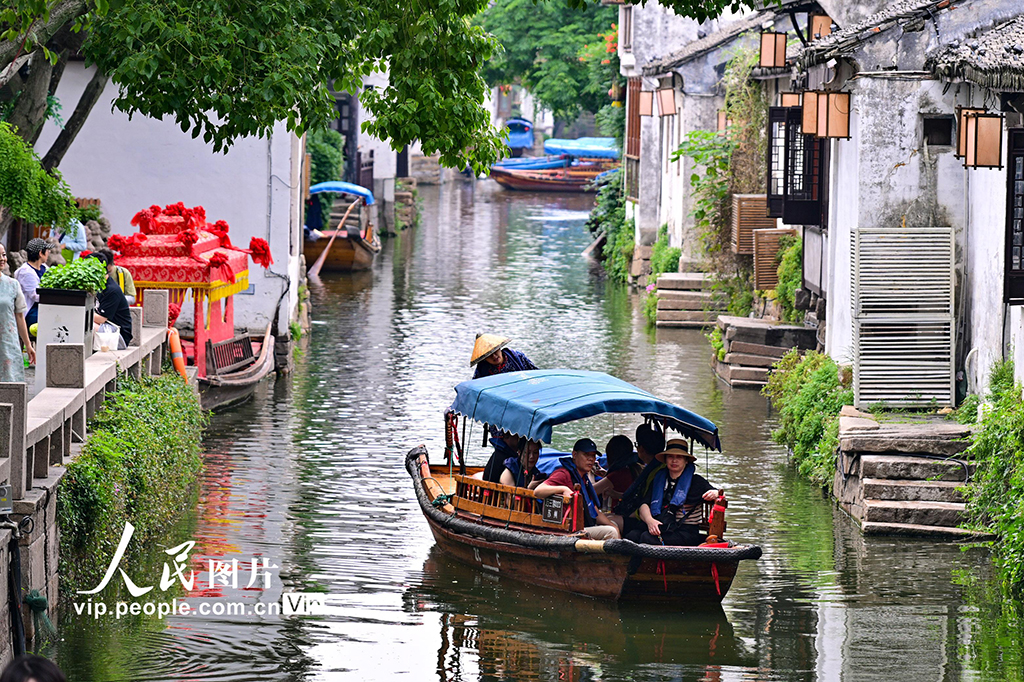 江蘇昆山：周庄古鎮旅游人氣旺【4】