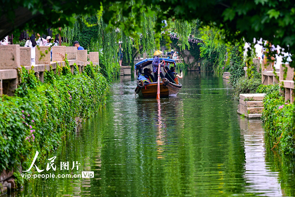 江蘇昆山：周庄古鎮旅游人氣旺【5】