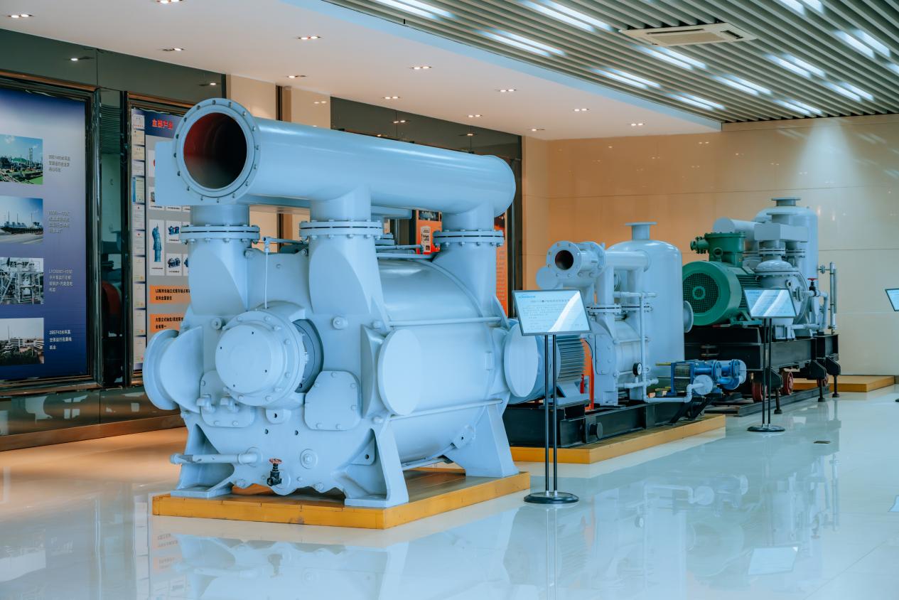 武汉特种工业泵厂有限公司展厅。邱活摄