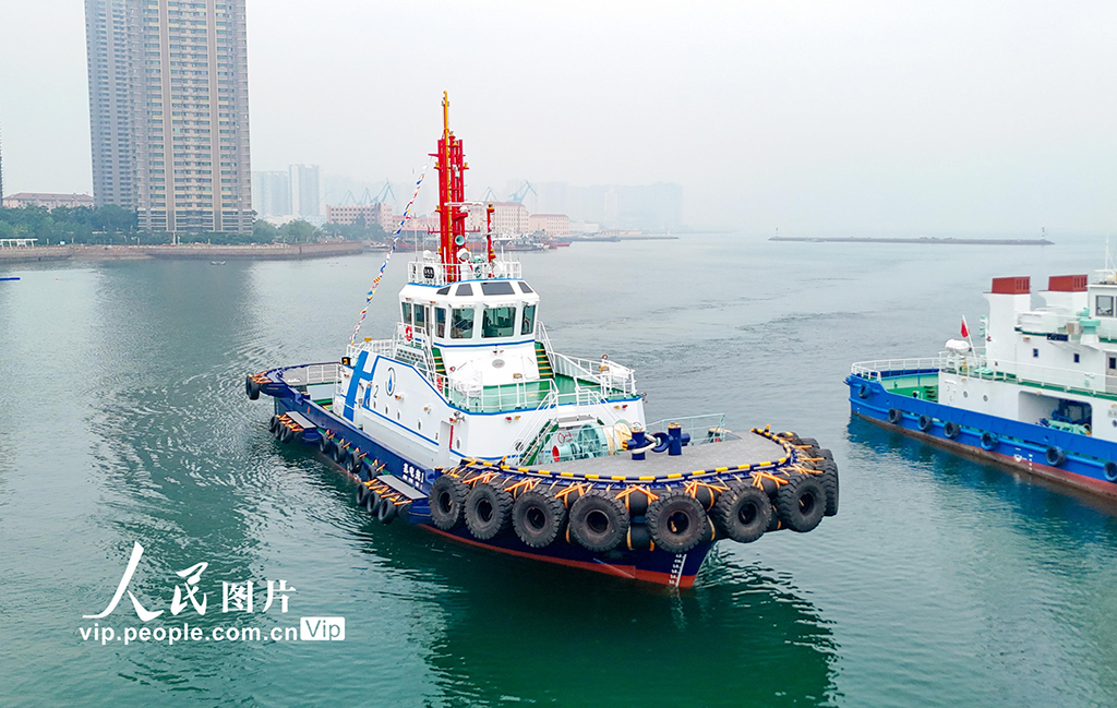 山東青島：全國首艘氫電拖輪投用【8】