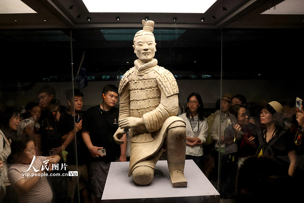 陝西西安：走近兵馬俑 感受文物魅力【3】
