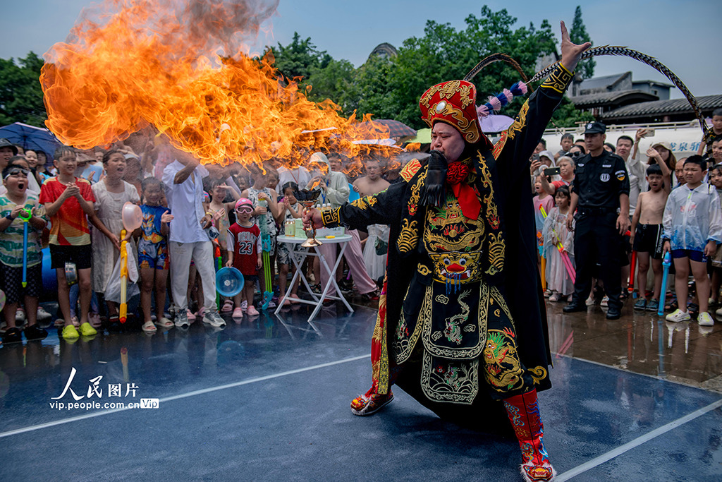 四川成都:洛带古镇第25届客家水龙季启幕【2】