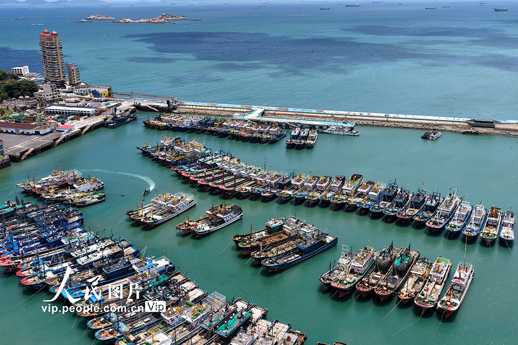 福建福州:漁船回港躲避台風【6】
