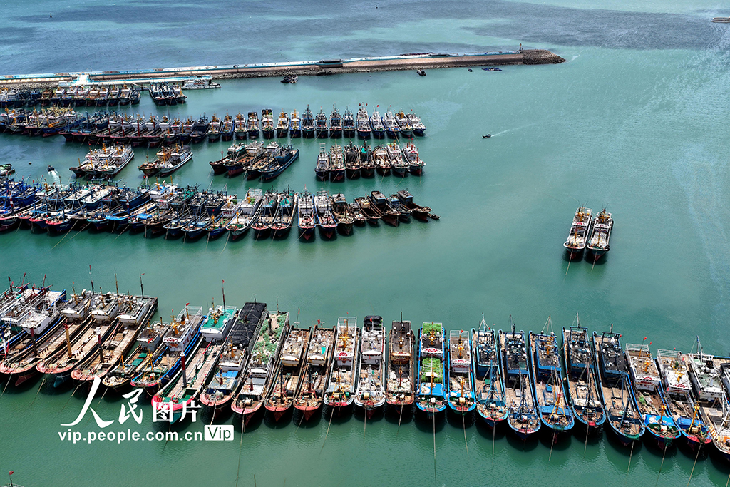 福建福州:漁船回港躲避台風【7】