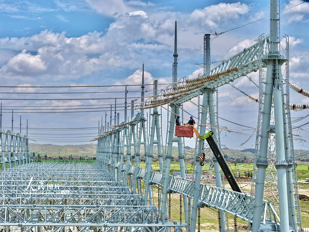 甘肅蘭州：750千伏秦川變電站新能源間隔擴建驗收【4】