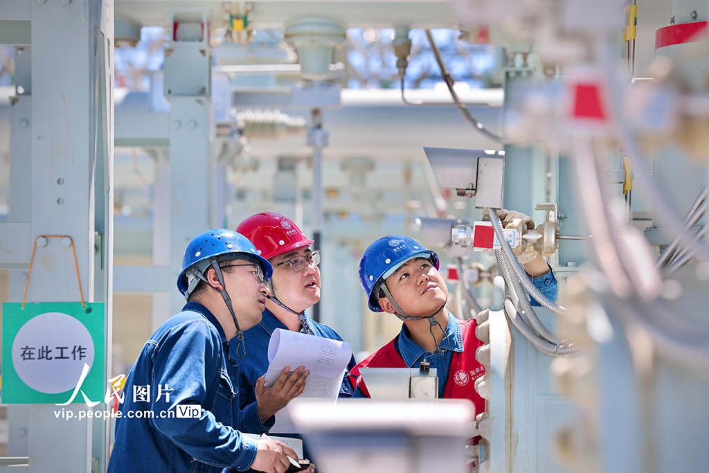 甘肃兰州：750千伏秦川变电站新能源间隔扩建验收【6】