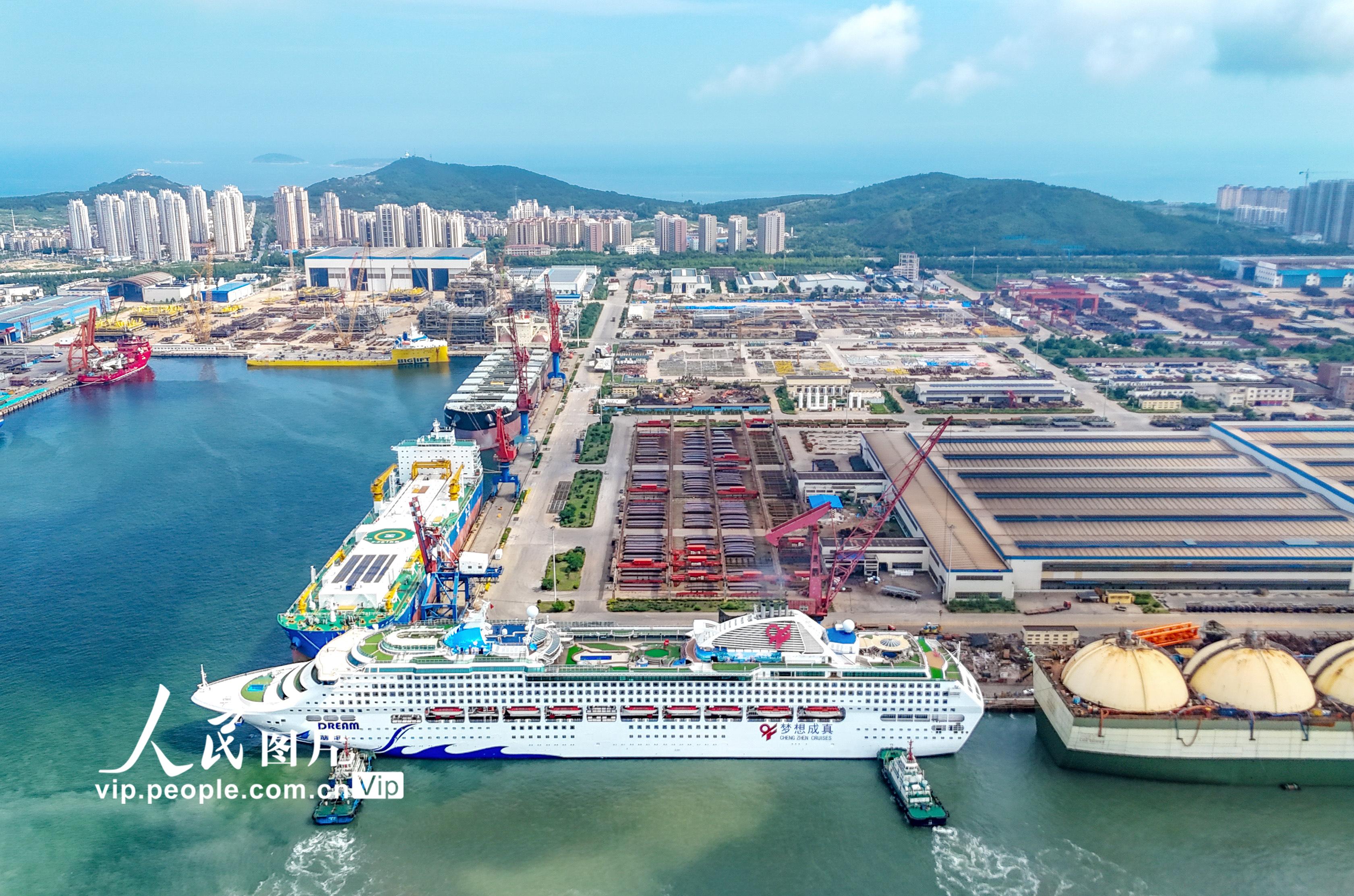 山東首次完成豪華郵輪進塢常規修理任務【7】
