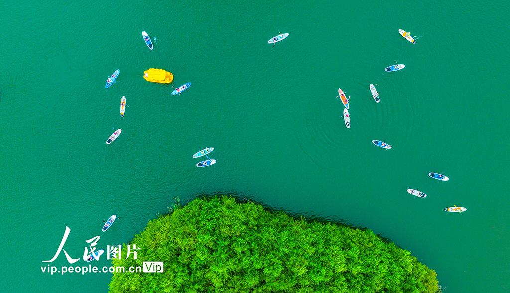 浙江淳安：夏日玩转水上娱乐项目【3】