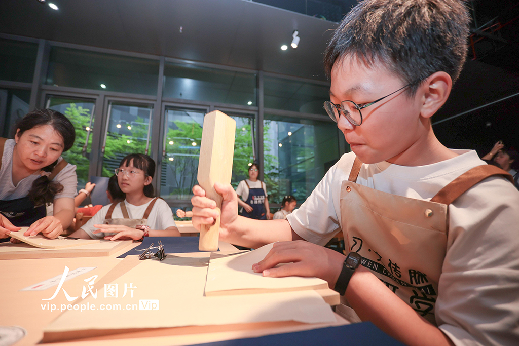 四川遂宁:暑期研学 体验古籍修复【6】