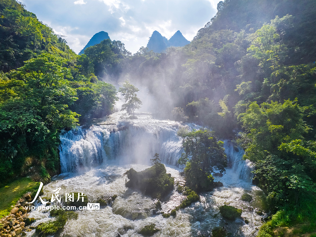 广西靖西：二郎瀑布景色壮观【3】