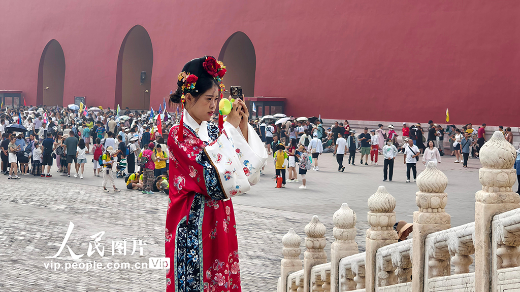 北京故宮博物院迎來暑期客流高峰【4】