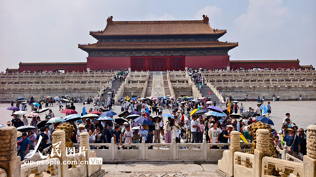 北京故宮博物院迎來暑期客流高峰【6】