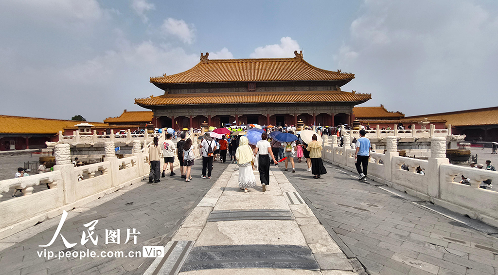 北京故宮博物院迎來暑期客流高峰【7】