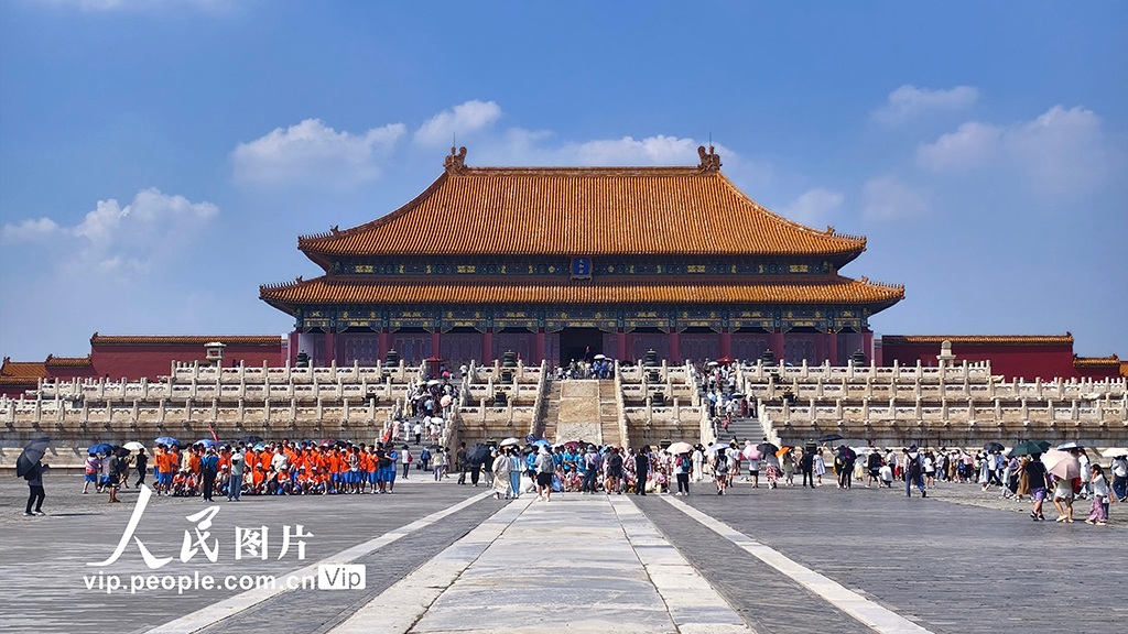 北京故宫博物院迎来暑期客流高峰【2】