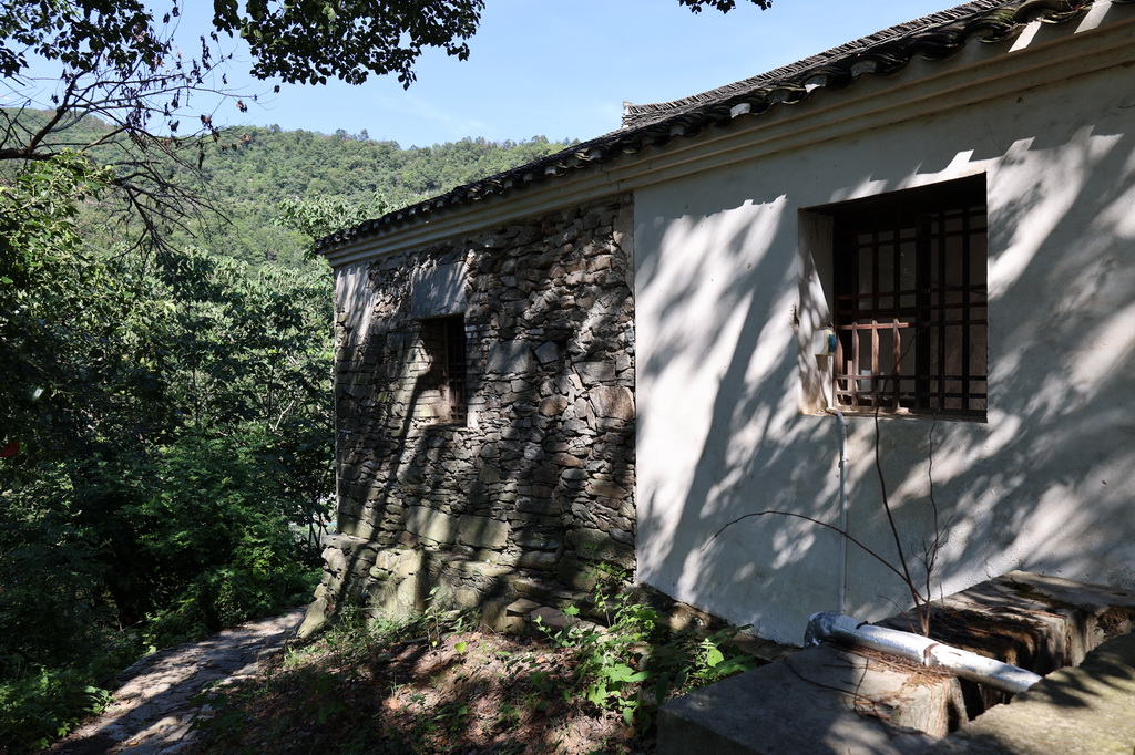 這是位於湖北省孝感市大悟縣白果樹灣村的新四軍第五師國際招待所（7月21日攝）。新華社記者 朱唯希 攝