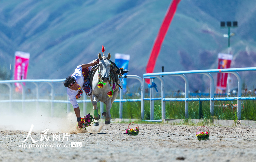 甘肃肃南：草原赛马精彩纷呈【4】