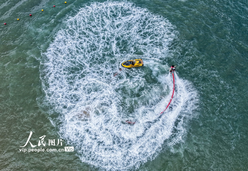 山東榮成：體驗水上運動 暢享夏日清涼【5】