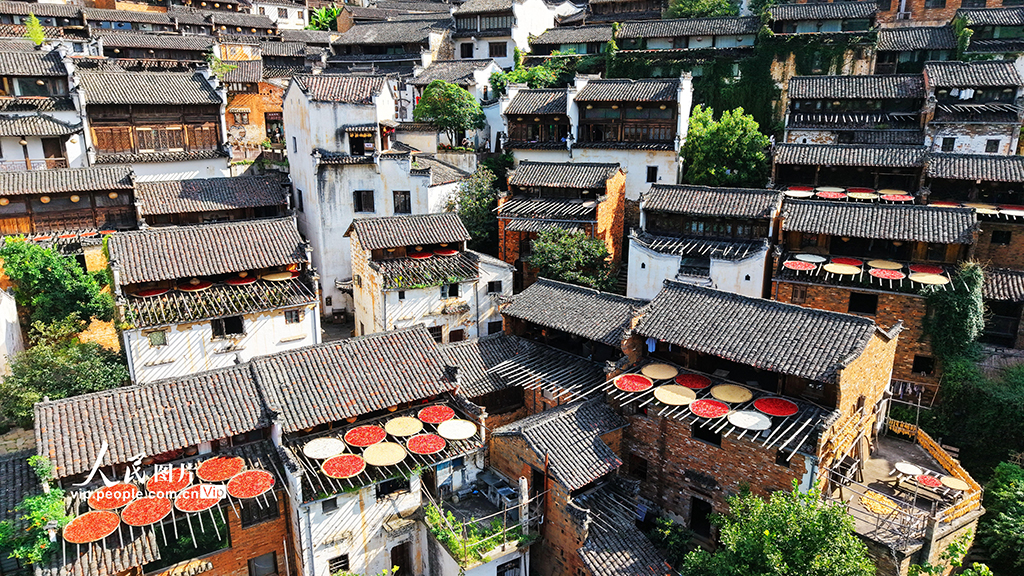 江西婺源：篁岭“晒秋”【4】