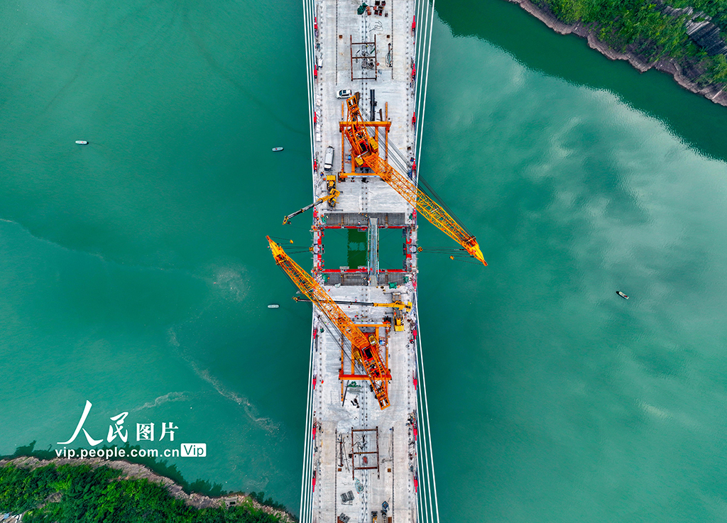 雲南綏江：新市金沙江特大橋合龍【2】
