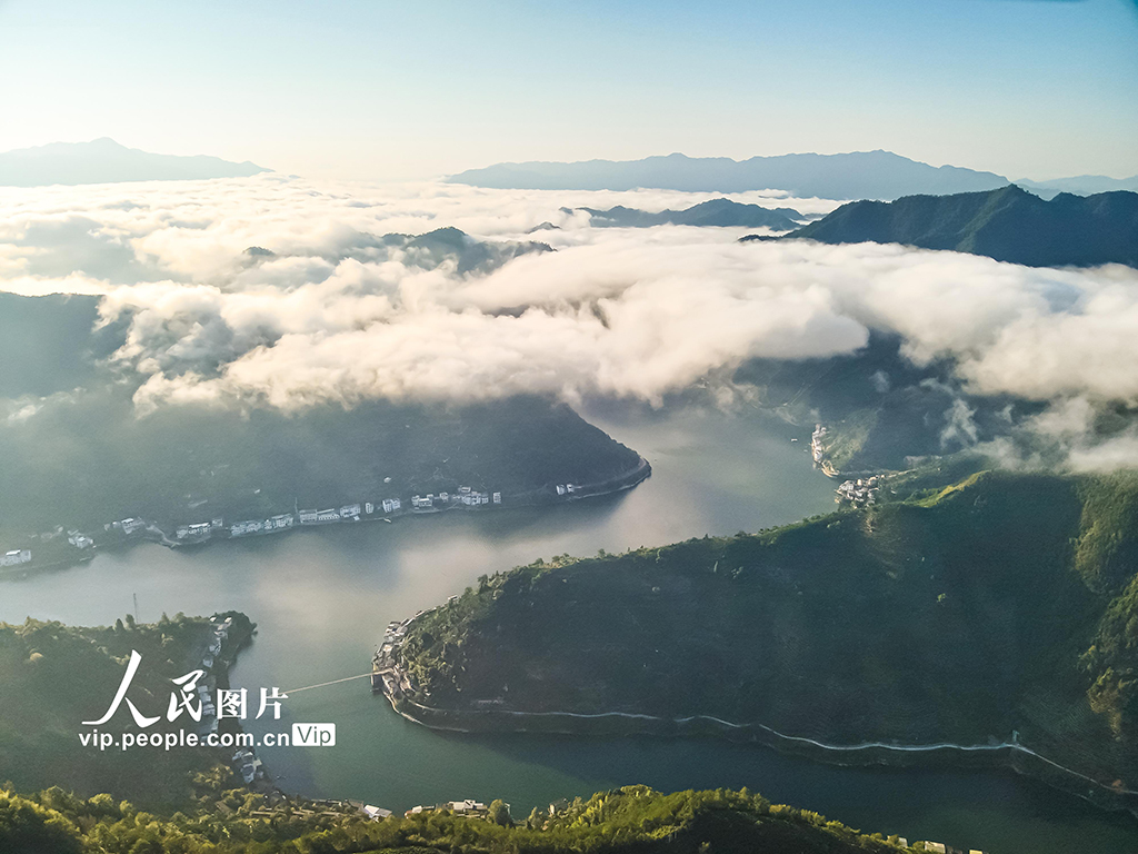 安徽歙縣：新安江畔初秋晨韻【4】