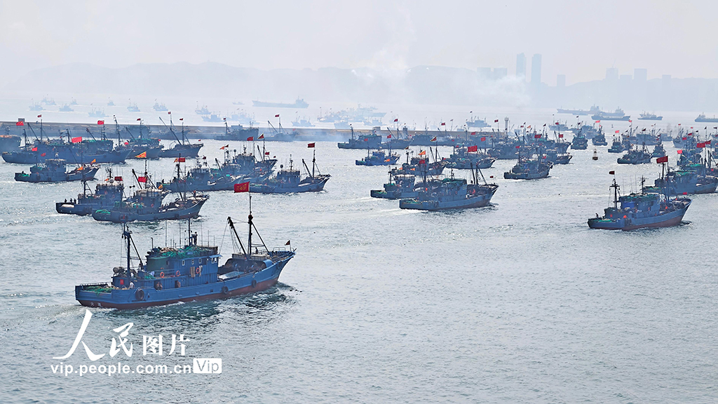 黃渤海休漁期結束 漁船拔錨起航【4】