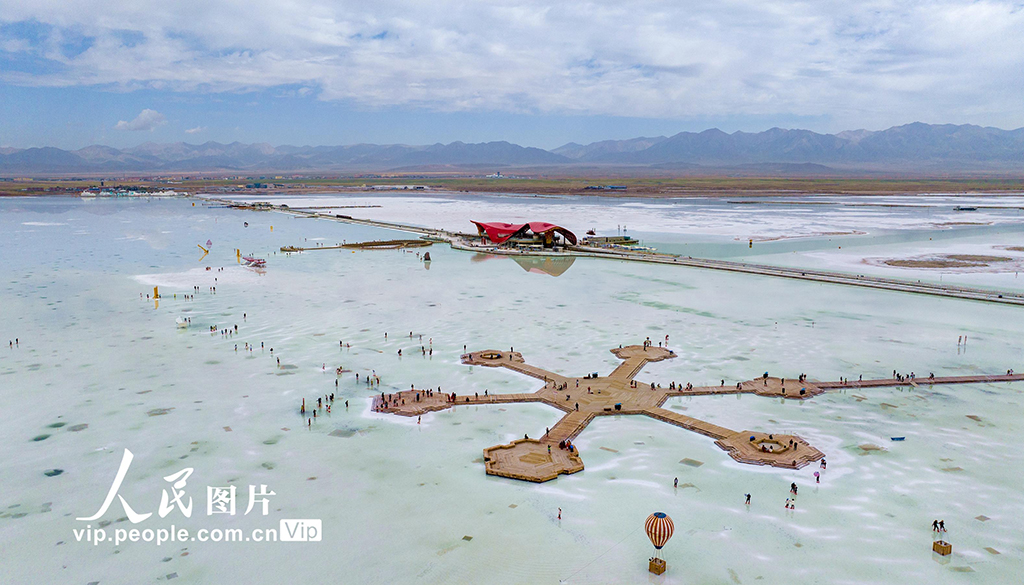 青海烏蘭：鹽湖美景醉游人【3】