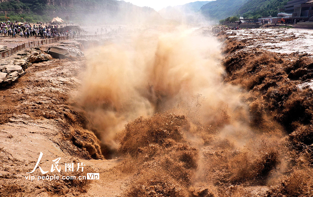 山西吉县：黄河壶口瀑布气势磅礴【4】